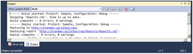 deployed successfully